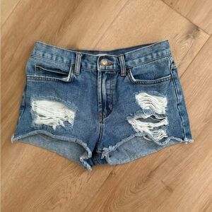 vintage size 24 billabong jean shorts
